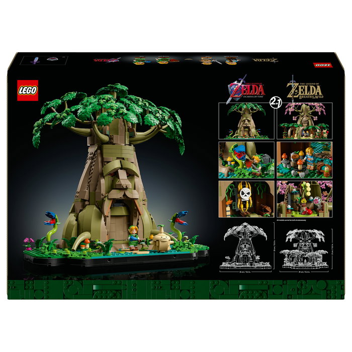 LEGO 77092 Gran Árbol Deku 2 en 1, Juego de Construcción, 2500 Piezas, Para Adultos de 18+ años, Multicolor