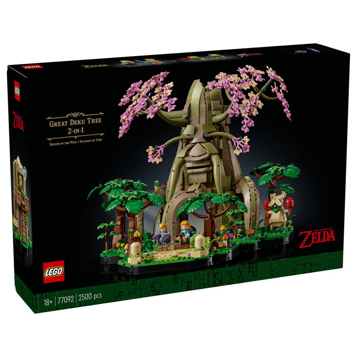 LEGO 77092 Gran Árbol Deku 2 en 1, Juego de Construcción, 2500 Piezas, Para Adultos de 18+ años, Multicolor