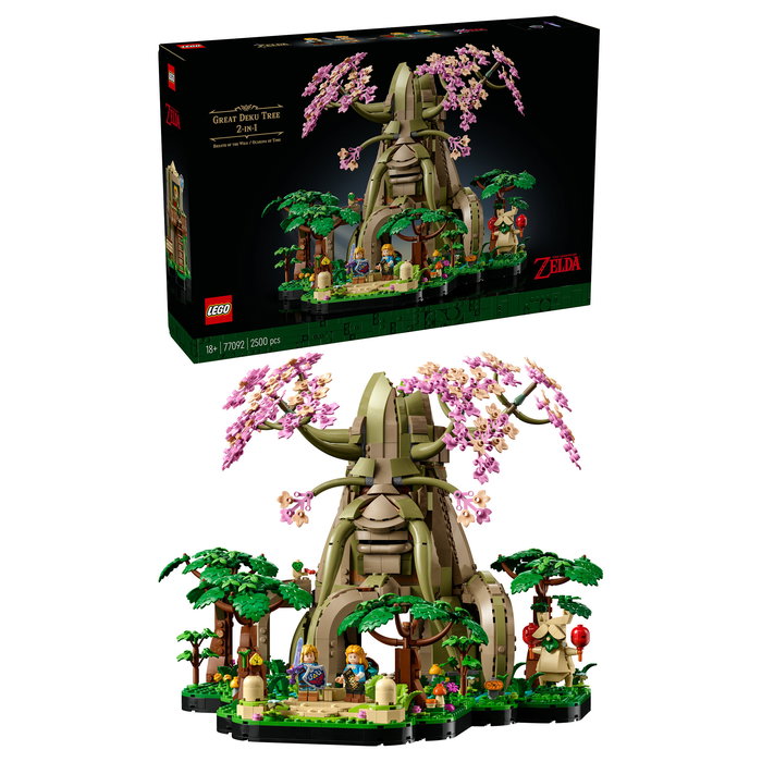 LEGO 77092 Gran Árbol Deku 2 en 1, Juego de Construcción, 2500 Piezas, Para Adultos de 18+ años, Multicolor