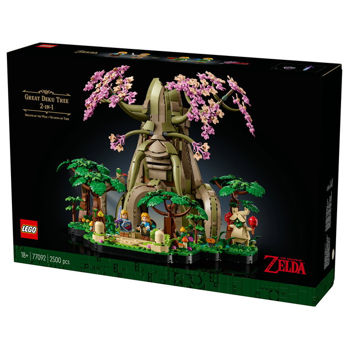 LEGO 77092 Gran Árbol Deku 2 en 1, Juego de Construcción, 2500 Piezas, Para Adultos de 18+ años, Multicolor