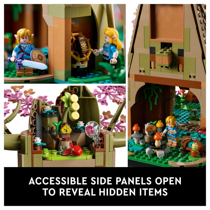 LEGO 77092 Gran Árbol Deku 2 en 1, Juego de Construcción, 2500 Piezas, Para Adultos de 18+ años, Multicolor