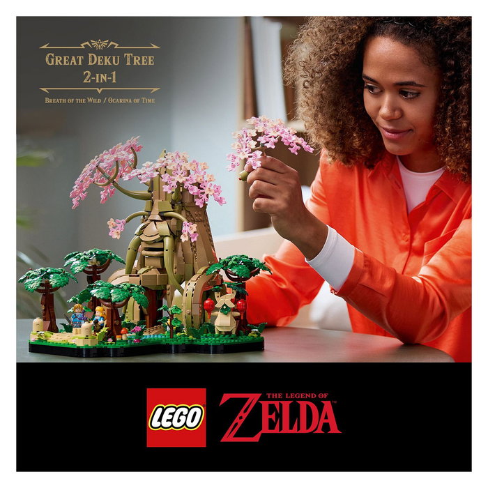 LEGO 77092 Gran Árbol Deku 2 en 1, Juego de Construcción, 2500 Piezas, Para Adultos de 18+ años, Multicolor