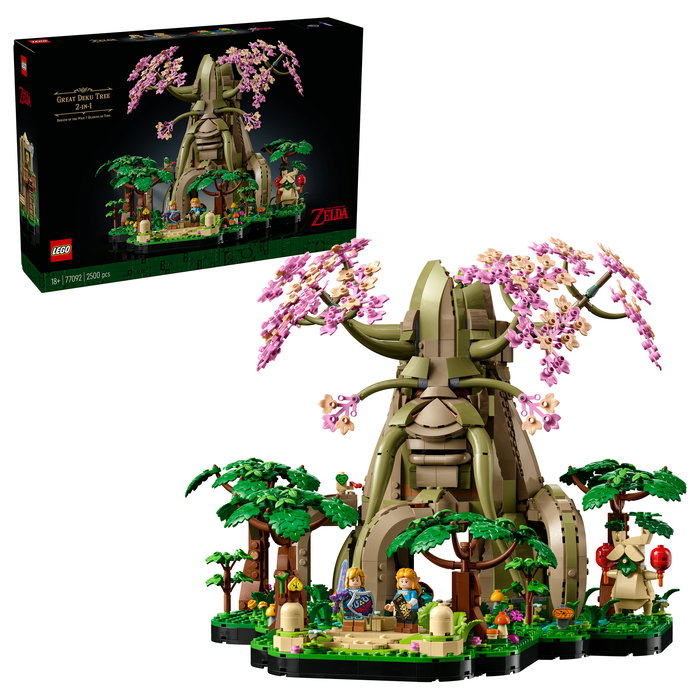 LEGO 77092 Gran Árbol Deku 2 en 1, Juego de Construcción, 2500 Piezas, Para Adultos de 18+ años, Multicolor