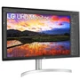 LG Monitor Profesional y Gaming 32UN650K-W 31.5" 4K UHD IPS HDR10, 95% DCI-P3, 60Hz, FreeSync, Altavoces, Regulable en Altura, Blanco