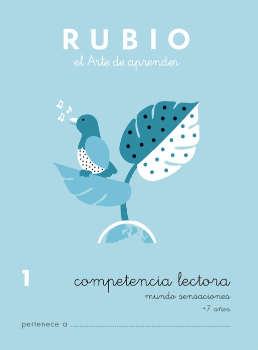 Rubio Cuaderno Competencia Lectora 1 Mundo Sensaciones A5