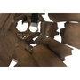 DKD Home Decor Lámpara de Techo de Raíz de Teca Reciclada 180x33x33 cm