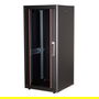 ROLINE 26.21.0204 Bastidor de Red de 26U, 19 Pulgadas, 600x600x1300 mm, Puerta de Cristal Negro, Capacidad 600 kg