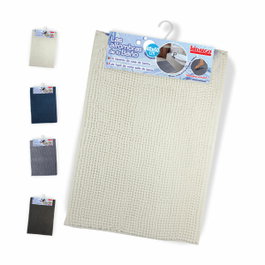 Hidalgo Alfombra de baño shaggy colores surtidos 45 x 75 cm