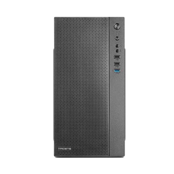 Tacens Anima AC5 Caja de Ordenador Micro-ATX/Mini-ITX USB 3.0 Negro Mini Torre con 3 Ventiladores Incluidos