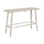 Ixia Consola Blanco Rozado Madera de Teca 120 x 40 x 80 cm