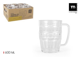 La Mediterranea Jarra Cerveza 600ml (Pack de 24 unidades) inevitable