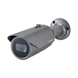 Hanwha - Wisenet QNO-7082R Cámara IP Bullet Exterior 4MP Visión Nocturna 30m WDR