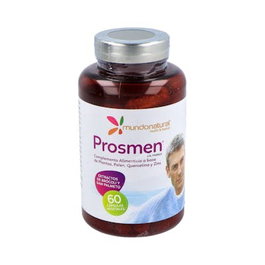 Mundonatural Prosmen 60 Cápsulas Suplemento Testosterona Zinc Extractos Plantas