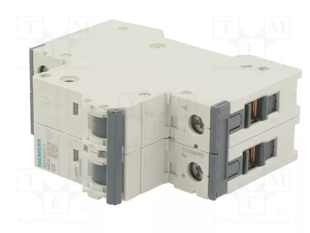 SIEMENS 5SY5202-7 Interruptor magnetotérmico de 2A, 2 polos