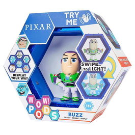 Wow Stuff Figura WOW POD Buzz Lightyear Disney Pixar, Iluminación LED UV, Conectable con Pegatinas, 5055394018570