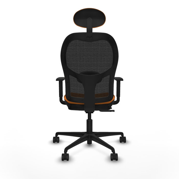PIQUERAS Y CRESPO Silla de oficina Jorquera Naranja y Negro PIQUERAS Y CRESPO Silla de oficina Jorquera Naranja y Negro