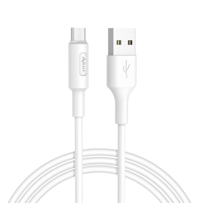 AVANT CONNECT CABLE USB A MICRO USB 1 METRO 2.4A FORCE EDITION - CARGAR RAPIDA ALTA VELOCIDAD DATOS