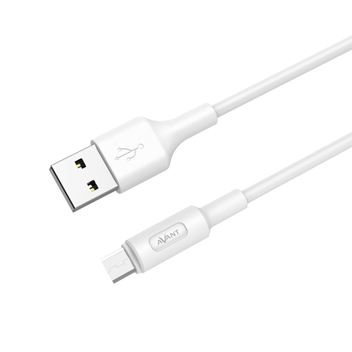 AVANT CONNECT CABLE USB A MICRO USB 1 METRO 2.4A FORCE EDITION - CARGAR RAPIDA ALTA VELOCIDAD DATOS
