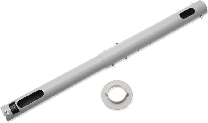 Epson ELPFP13 Tubo de montaje en techo ajustable 668-918 mm Gris