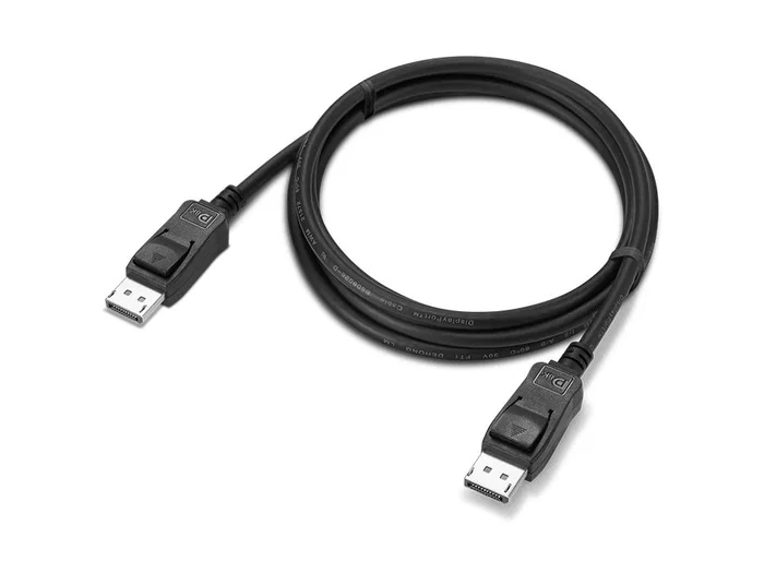Lenovo Cable DisplayPort a DisplayPort 1.4 de 1,8 m Lenovo Cable DisplayPort a DisplayPort 1.4 de 1,8 m