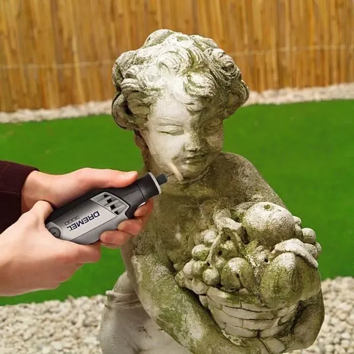 Dremel 3000 Herramienta Multiusos 130W con 1 Adaptación y 25 Accesorios, Incluye Eje Flexible y Caja Organizadora