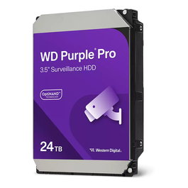 Western Digital WD240PURP 24TB SATA 6Gb/s HDD 3.5" para sistemas de vigilancia