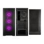 Kolink Unity Meshbay ARGB Midi-Tower, Vidrio Templado - schwarz