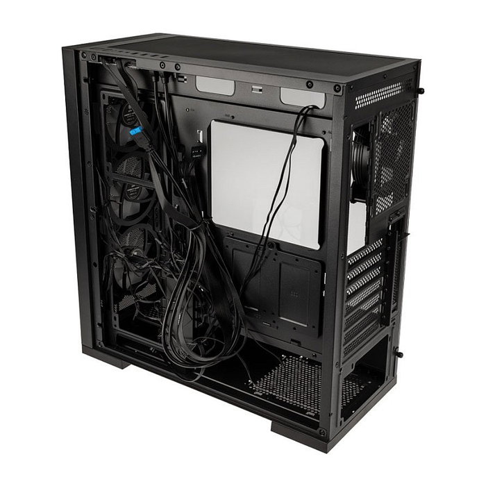 Kolink Unity Meshbay ARGB Midi-Tower, Vidrio Templado - schwarz