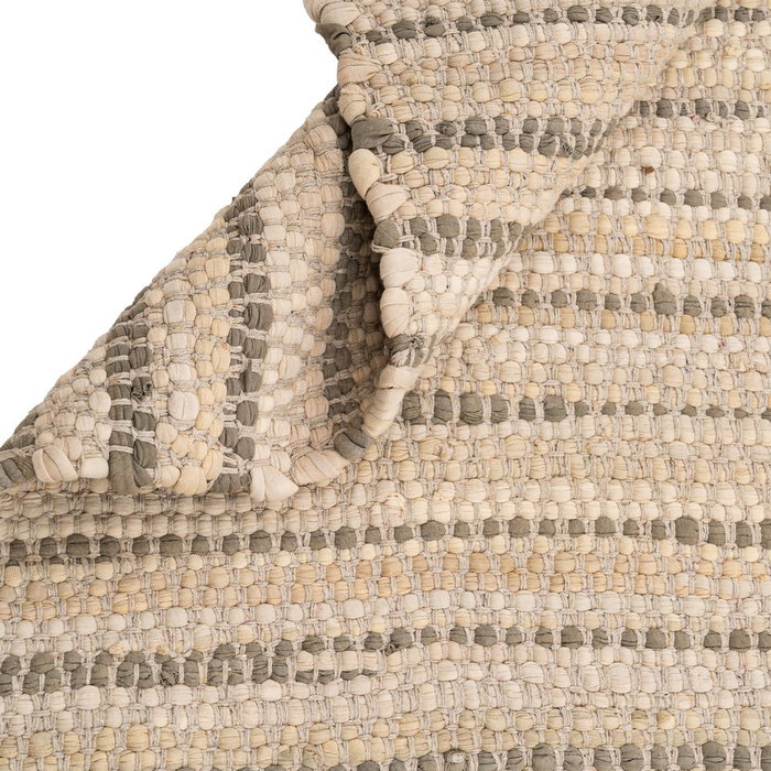 Alfombra Natural Algodón Decoración 200 X 300 cm Alfombra Natural Algodón Decoración 200 X 300 cm