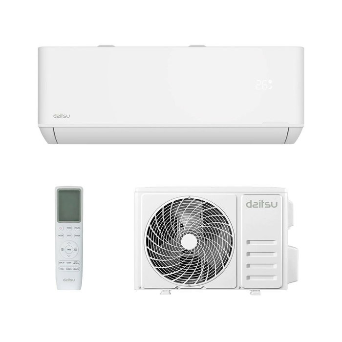 Aire Acondicionado DAITSU ELECTRIC DS12KTP4 Blanco A+/A+ 3010 fg/g 2924 kcal/h-3096 kcal/h 3010 fg/h Aire Acondicionado DAITSU ELECTRIC DS12KTP4 Blanco A+/A+ 3010 fg/g 2924 kcal/h-3096 kcal/h 3010 fg/h
