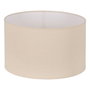 Ixia Pantalla de Iluminación Beige Tejido 40 x 40 x 24 cm