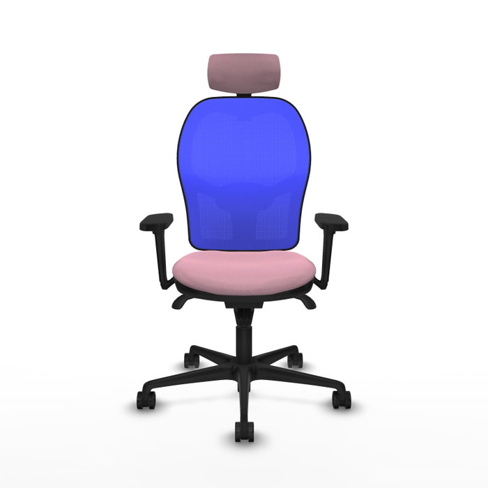 PIQUERAS Y CRESPO Silla de oficina Jorquera Rosa y Azul PIQUERAS Y CRESPO Silla de oficina Jorquera Rosa y Azul