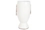 DKD Home Decor Macetero Moderno Blanco Fibra de Vidrio 36 x 91 x 44.5 cm