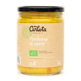 CARLOTA ORGANIC Verduras Al Curry 425Gr Eco Vegan