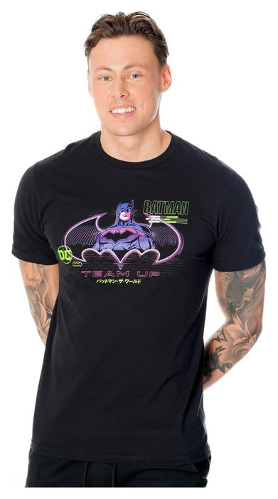 Batman Camiseta Anime Matrix Grid Talla M Batman Camiseta Anime Matrix Grid Talla M
