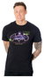 Batman Camiseta Anime Matrix Grid Talla M