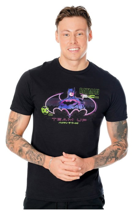Batman Camiseta Anime Matrix Grid Talla M Batman Camiseta Anime Matrix Grid Talla M