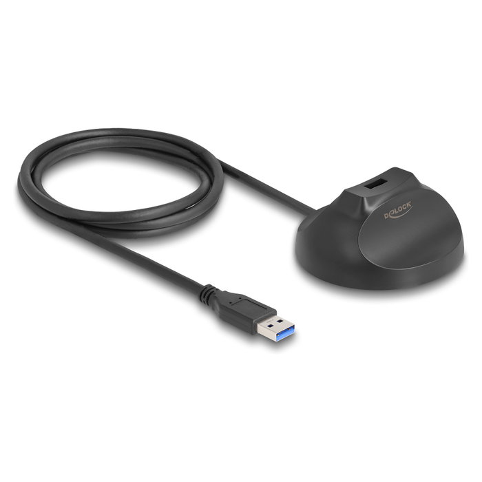 DeLOCK Cable de acoplamiento USB tipo A con base magnética 5 Gbps 1,2 m Negro DeLOCK Cable de acoplamiento USB tipo A con base magnética 5 Gbps 1,2 m Negro
