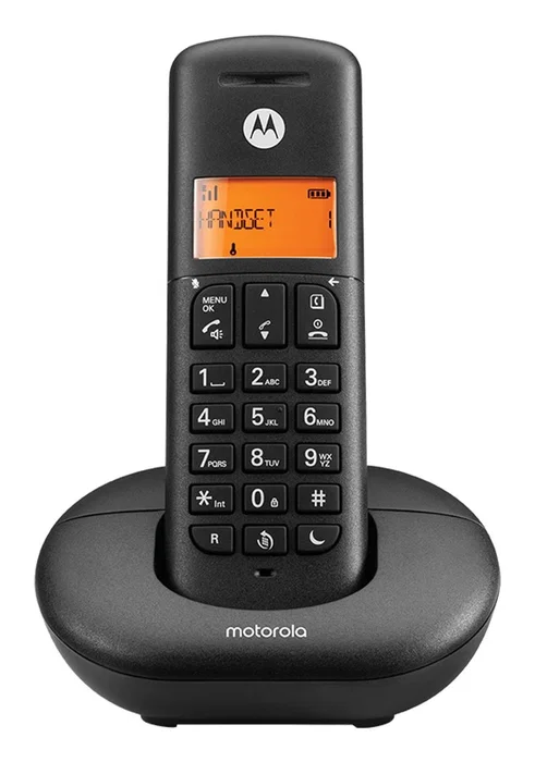 Motorola E201 Teléfono Inalámbrico DECT Negro Motorola E201 Teléfono Inalámbrico DECT Negro