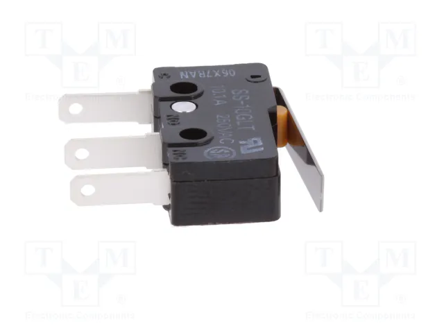 Aratas (Formerly Omron Components) Microconmutador SNAP ACTION SS-10GLT SPDT con palanca