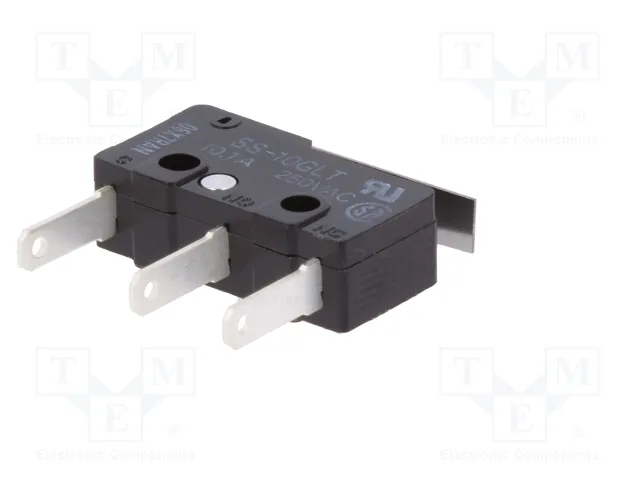 Aratas (Formerly Omron Components) Microconmutador SNAP ACTION SS-10GLT SPDT con palanca