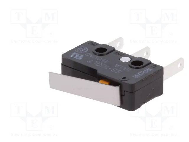 Aratas (Formerly Omron Components) Microconmutador SNAP ACTION SS-10GLT SPDT con palanca