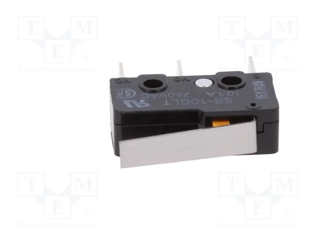 Aratas (Formerly Omron Components) Microconmutador SNAP ACTION SS-10GLT SPDT con palanca