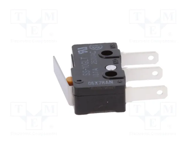 Aratas (Formerly Omron Components) Microconmutador SNAP ACTION SS-10GLT SPDT con palanca