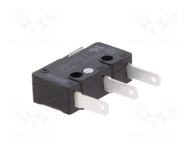 Aratas (Formerly Omron Components) Microconmutador SNAP ACTION SS-10GLT SPDT con palanca