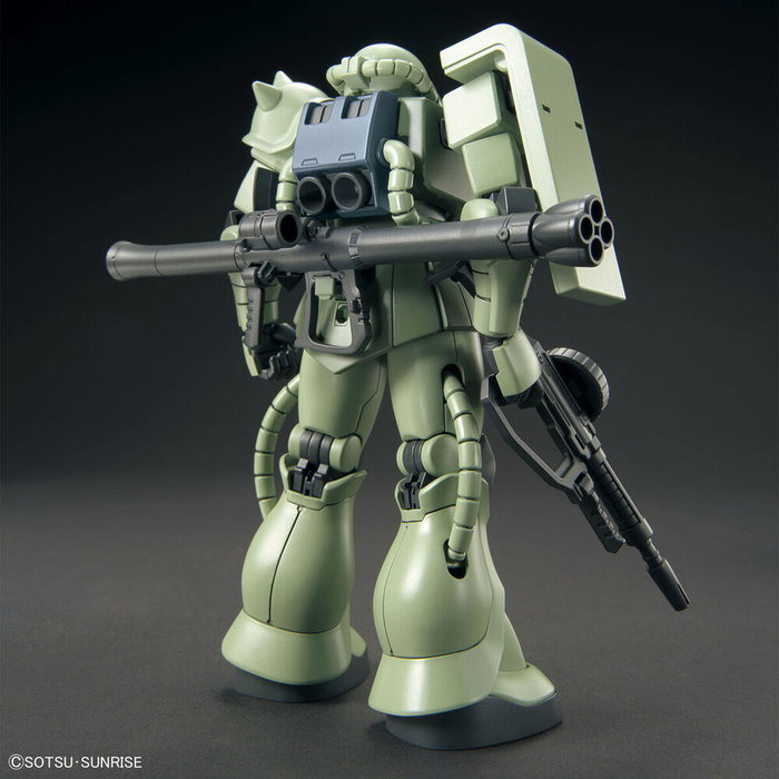 BANDAI HOBBY HGUC 1/144 Maqueta MS-06 Zaku II Mobile Suit Gundam High Grade Universal Century