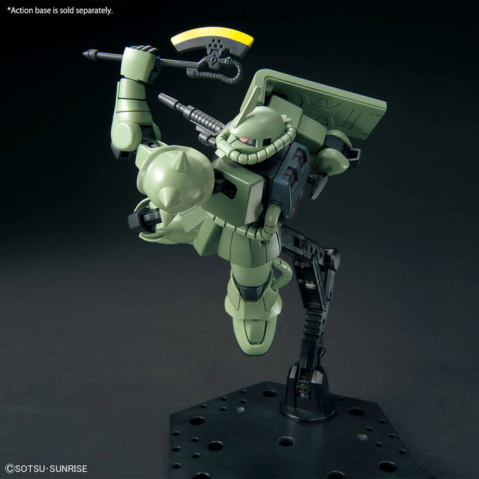 BANDAI HOBBY HGUC 1/144 Maqueta MS-06 Zaku II Mobile Suit Gundam High Grade Universal Century