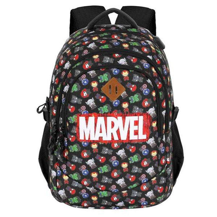 Karactermania Mochila Avengers Run Plus FAN Chibi Negro