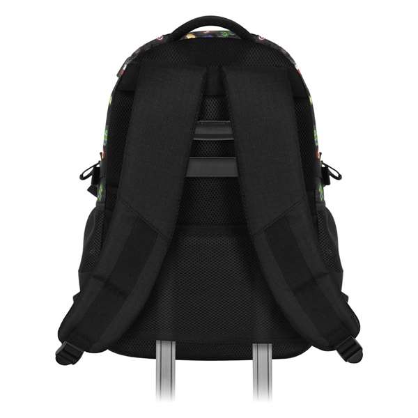 Karactermania Mochila AVENGERS Run. Plus Fan Chibi 44x34x21 cm, Gran Capacidad, 3 Compartimentos, Puerto USB