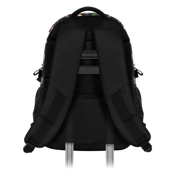 Karactermania Mochila AVENGERS Run. Plus Fan Chibi 44x34x21 cm, Gran Capacidad, 3 Compartimentos, Puerto USB